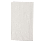 White 2-ply Dinner Napkin; 15×17; 3000/cs