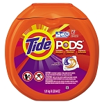 Tide® PODS Spring Meadow HE Laundry Detergent; 81 Pods/Pack