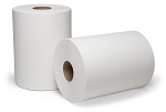 WausauPaper® DublNature® Controlled Roll Towel, White, 8'' x 450', 12 rolls