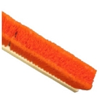 FLAGGED POLY OUTER ROW / STIFF POLY INNER ROW – 24'' – WOOD BLOCK