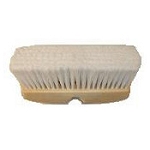 Vehicle Wash Brush - White - 10'' 
