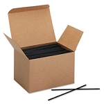 Siptix Straw Black 1000/bx  8bx/cs