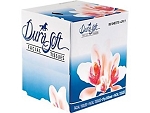 GEN Durasoft Facial Tissue Cube Box, 2-Ply, White, 852, 85 Sheets/Box
