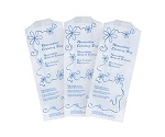 Necessities Feminine Hygiene Disposal Bag, White, 3