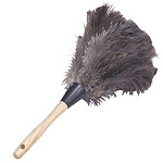 Lambskin Feather Duster Premium Grey Ostrich - 13