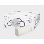 Heavenly Soft Multifold Paper Towels, White, 16/250 - 9 1/2